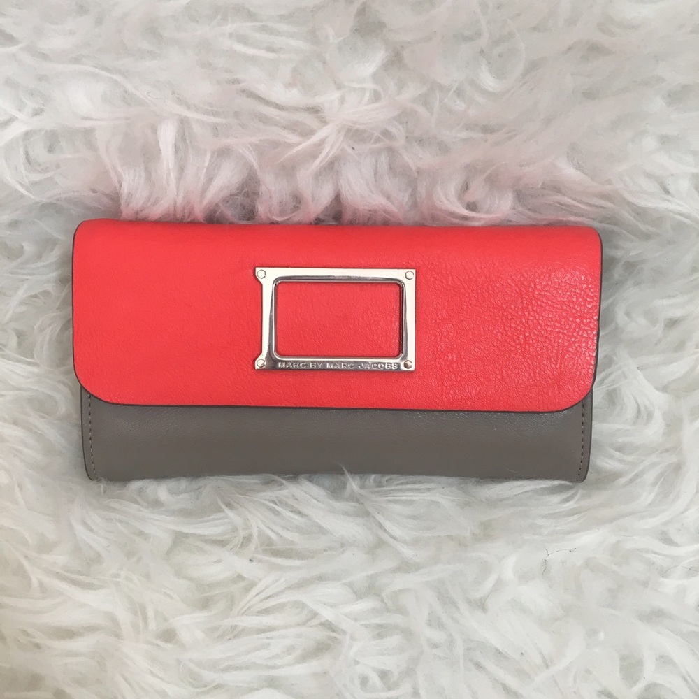 Marc By Marc Jacobs Werdie Color Block Wallet - image 1