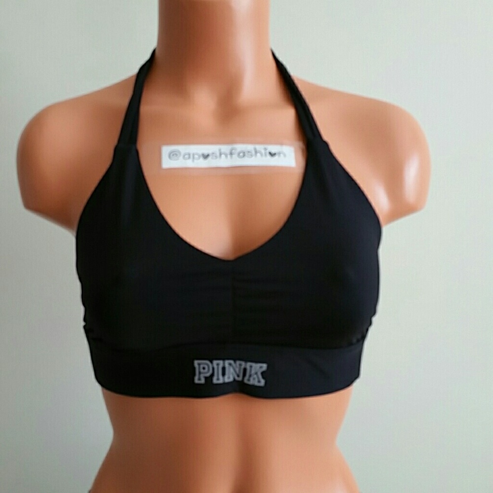 Nwt Pink Vs Sports Bra M & Boyshort M .SET - Picture 2 of 8