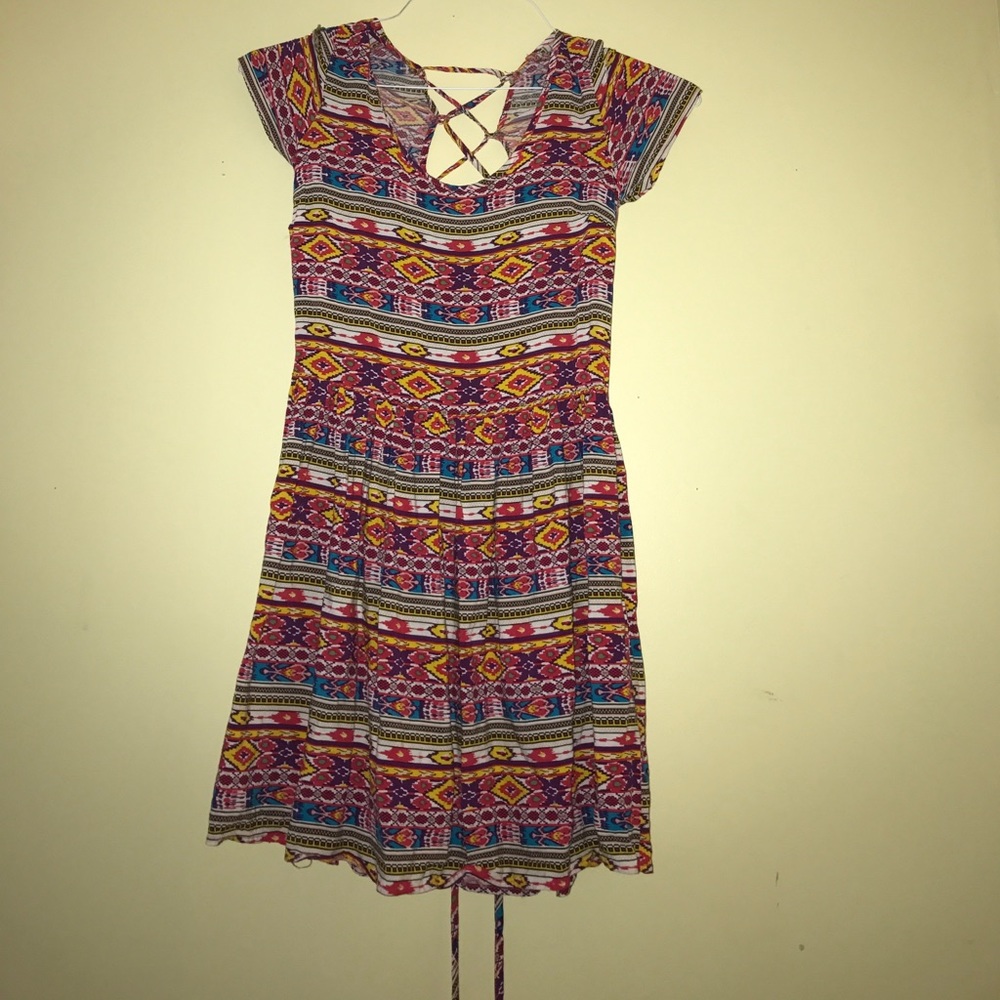 Vintage heritage print dress