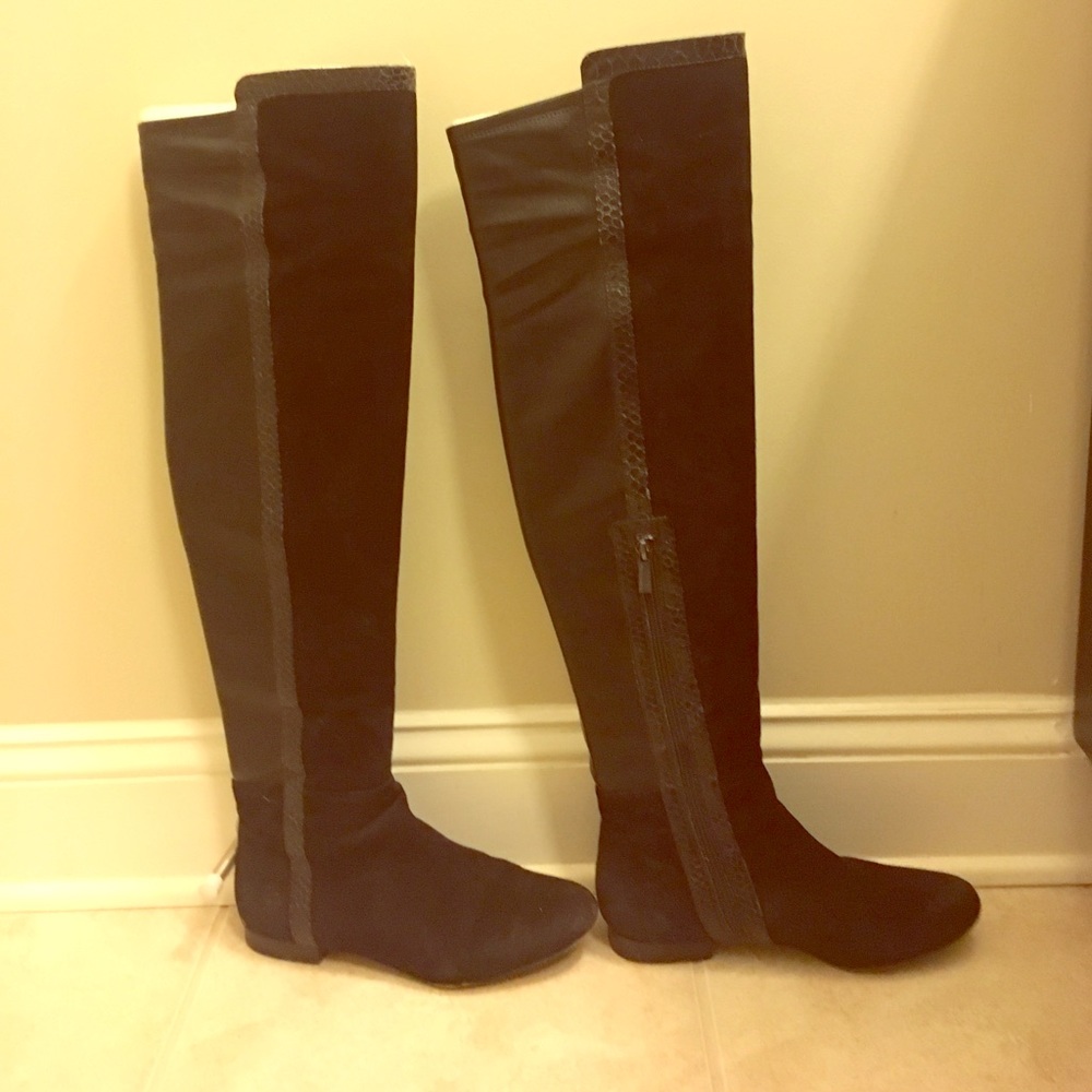 Vince Camuto over the knee flat boots