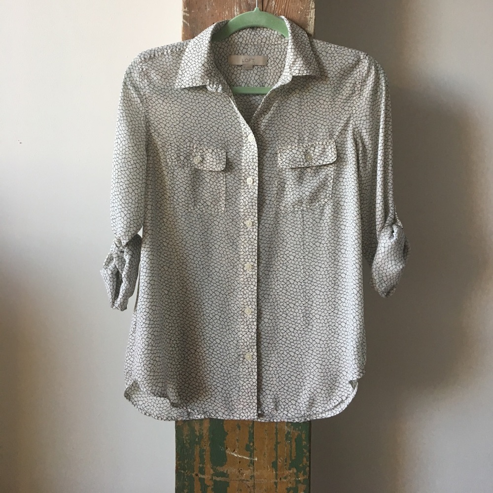 Loft Patterned Blouse