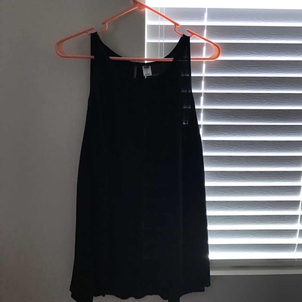 Never worn Black tank top