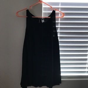 Never worn Black tank top