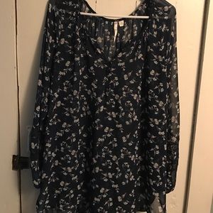 Sheer Lauren Conrad top