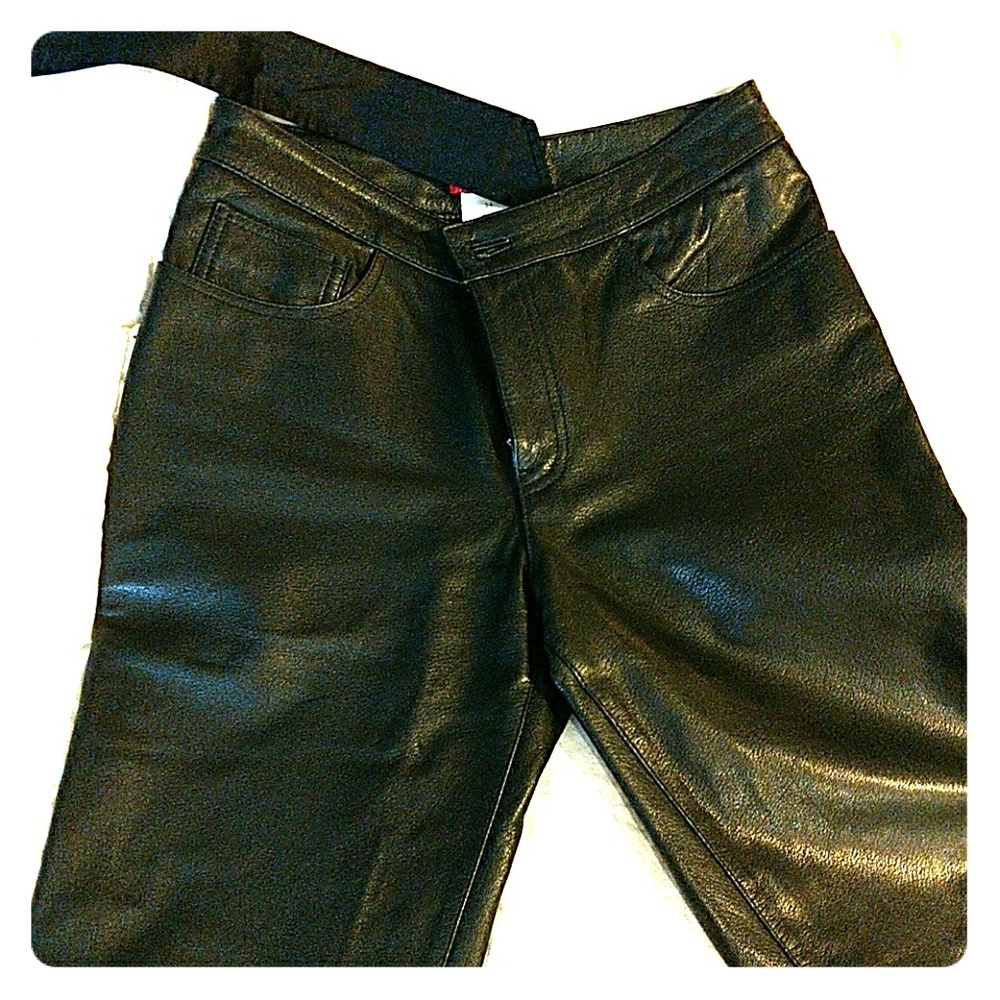 Leather pants