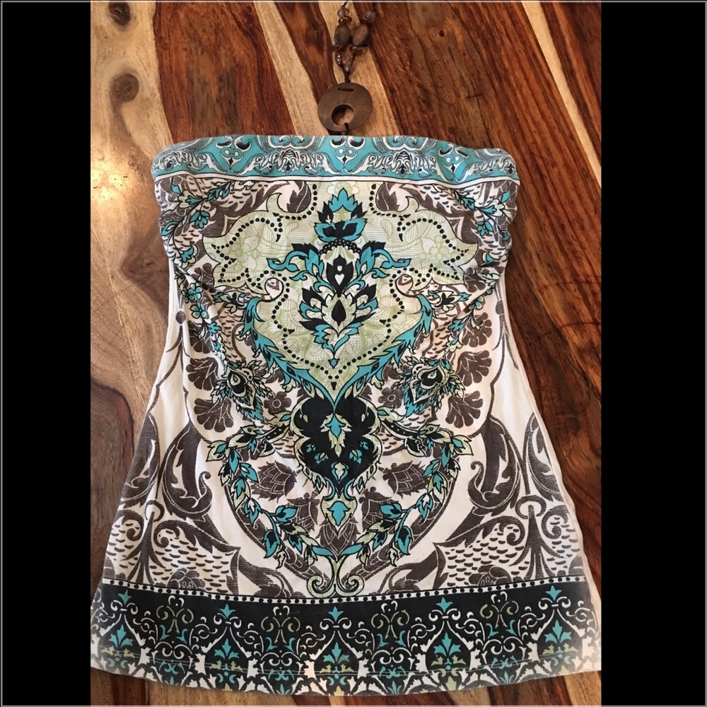 Fang Bohemian style Sleeveless Halter top