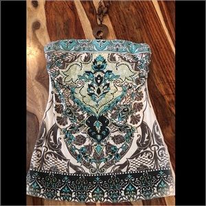 Fang Bohemian style Sleeveless Halter top