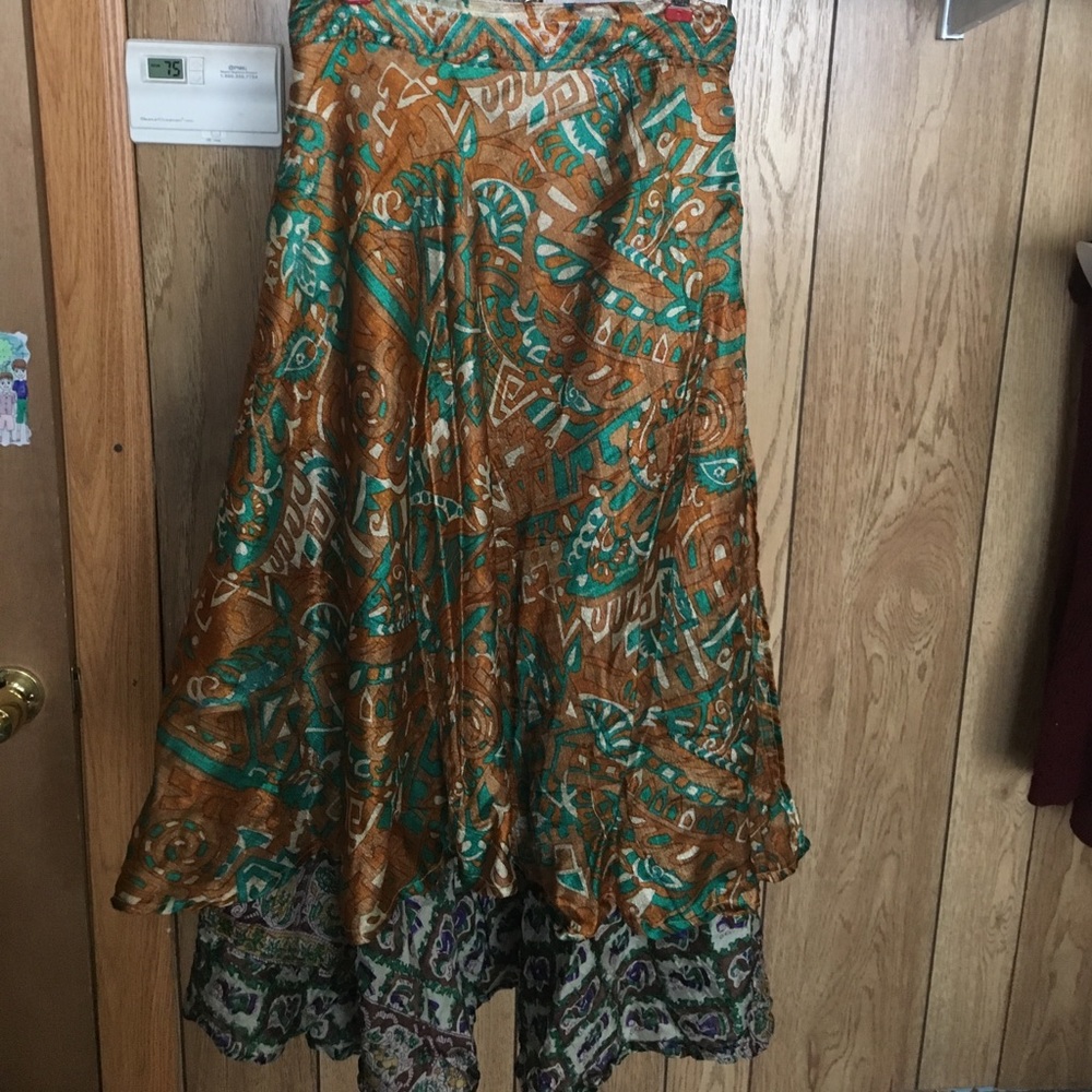 Indian wrap around skirt