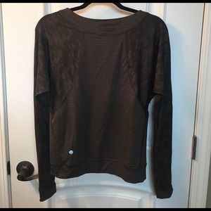 Camouflage lululemon long sleeve