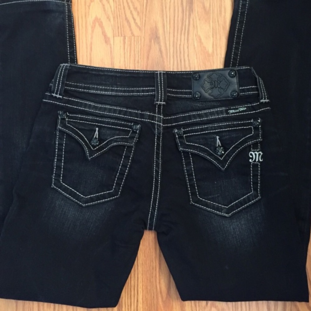 Skinny black Miss Me jeans