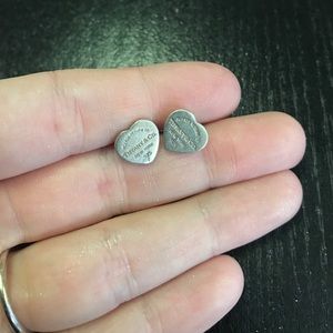 Return to Tiffany Mini Heart Tag Earrings