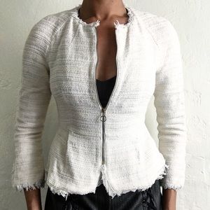ZARA white blazer