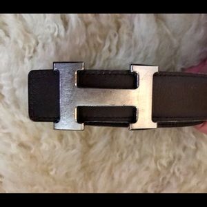 Hermes h belt