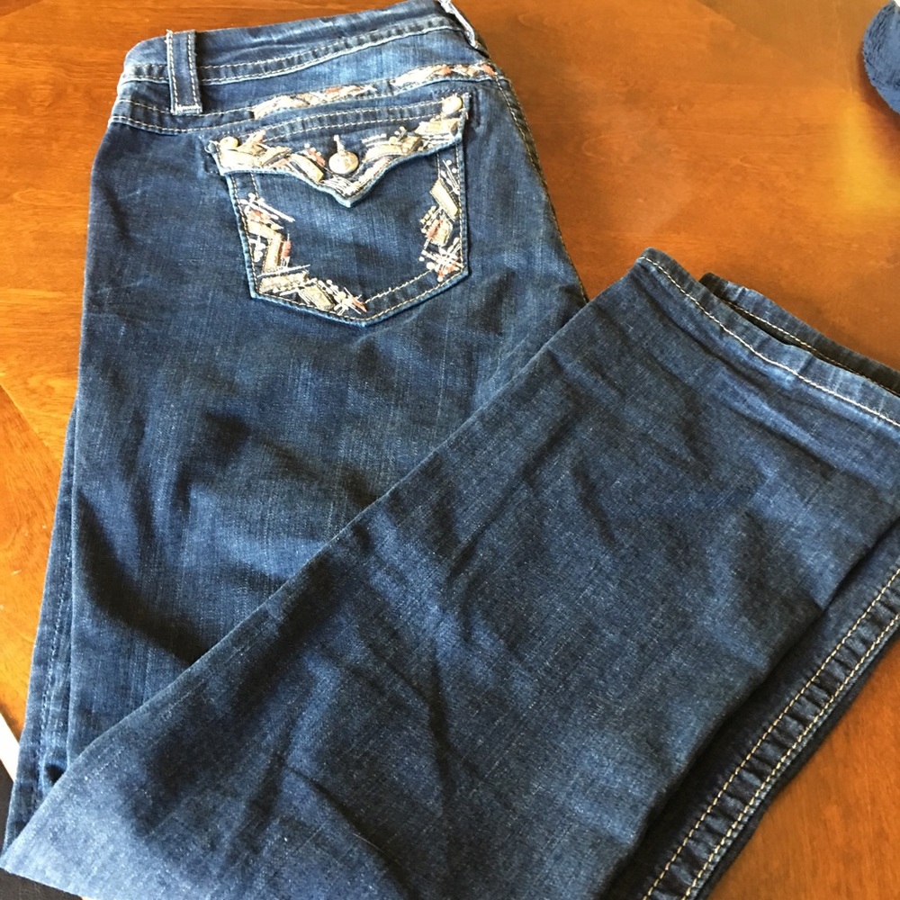 Miss me easy straight leg jeans size 30