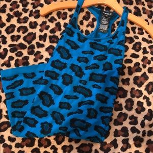 Bebe Razor back tank dress