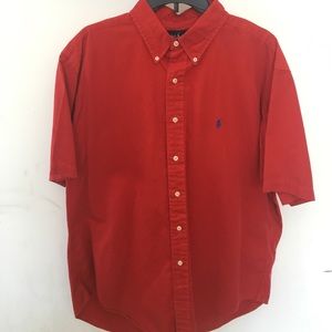 Men's Short Sleeve Button-Down