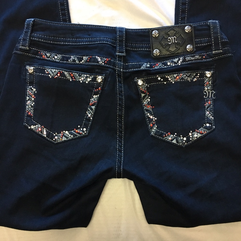 SALE!! Dark-wash Easy Skinny Miss Me Jeans