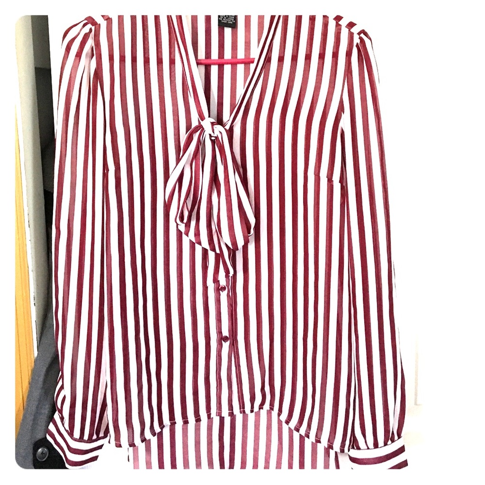 Pussy Bow Chiffon Blouse