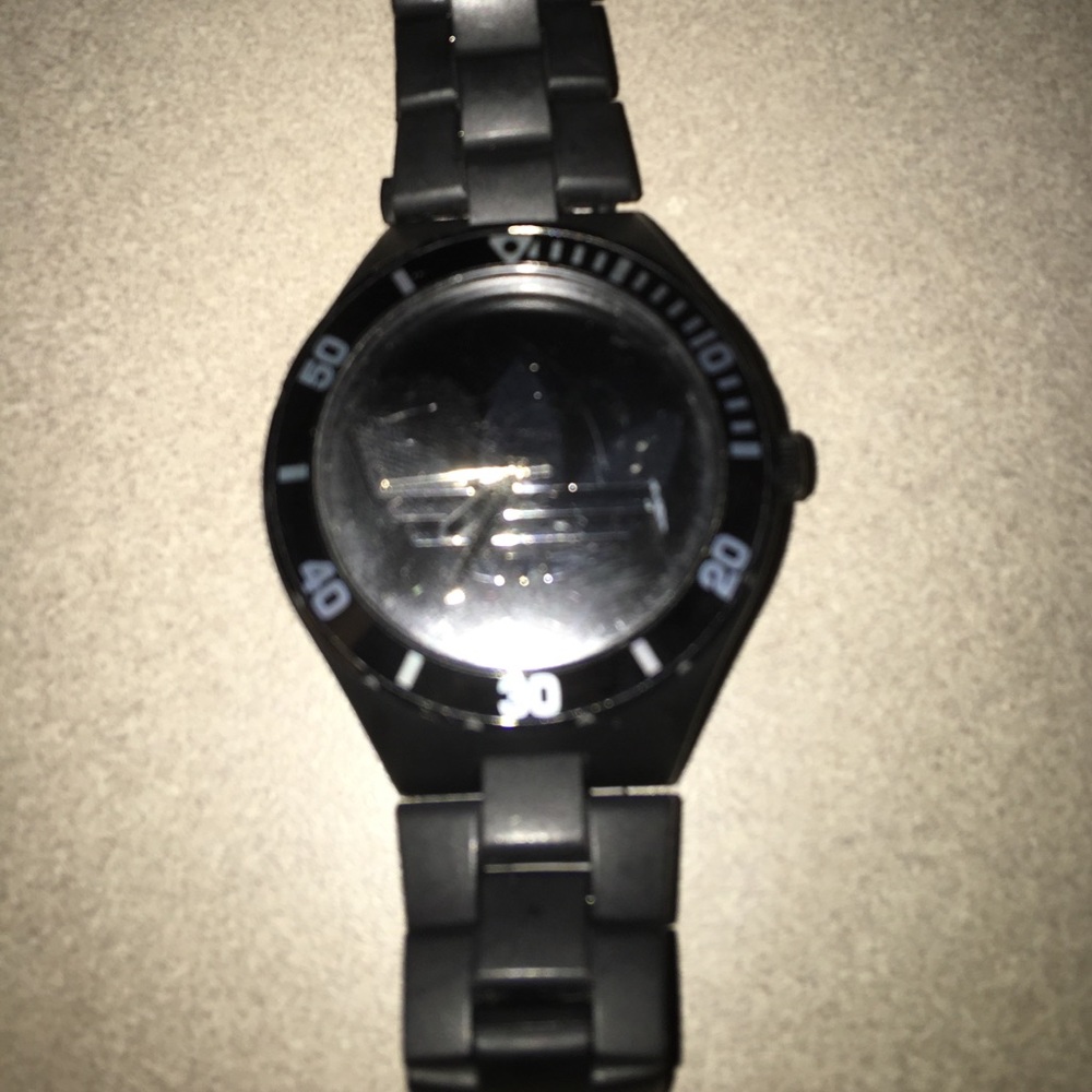 Black adidas watch - Picture 2 of 2