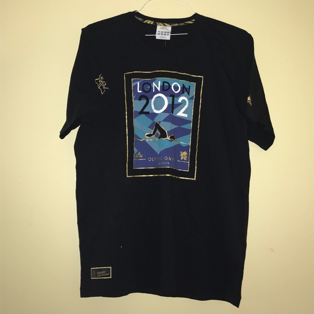 LONDON 2012 AQUATICS ADIDAS SHIRT