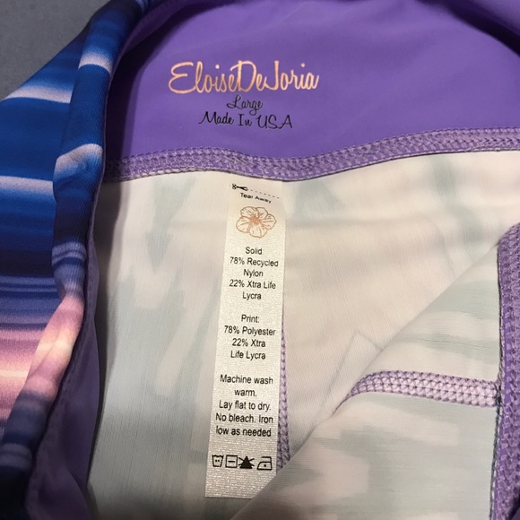 Eloise DeJoria exercise leggings LRG Abstractprint - Picture 7 of 8