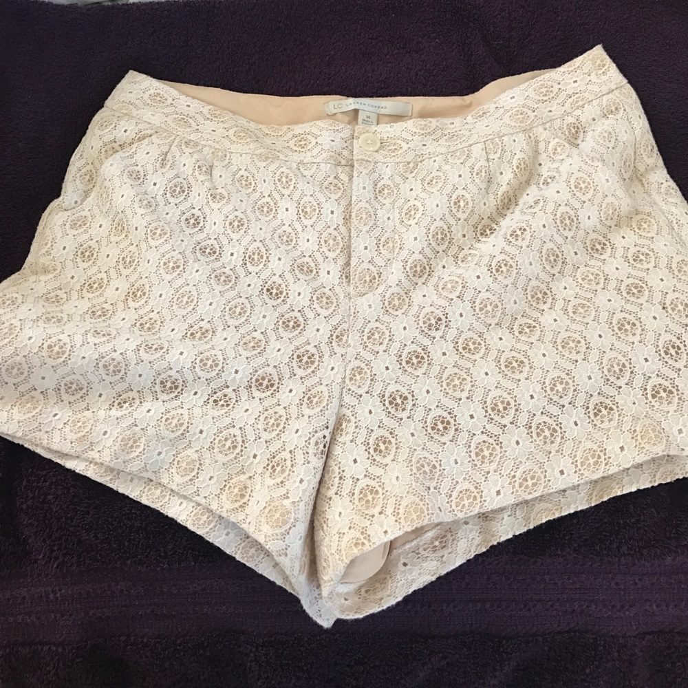 Lauren Conrad Lace Shorts