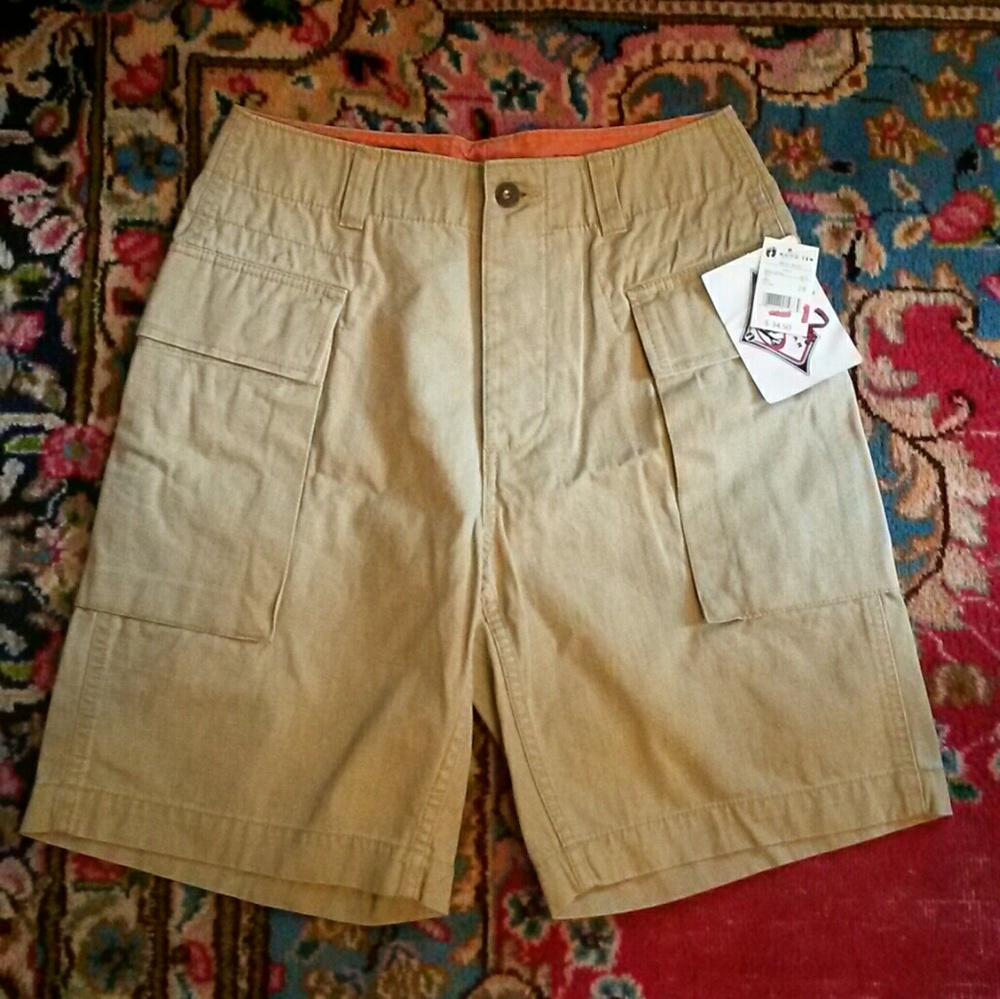 Hang Ten Heavy Canvas Shorts 28 New