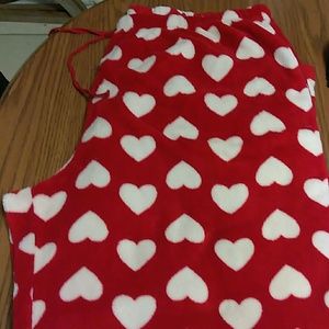 Cato's heart print pajama pants 2X