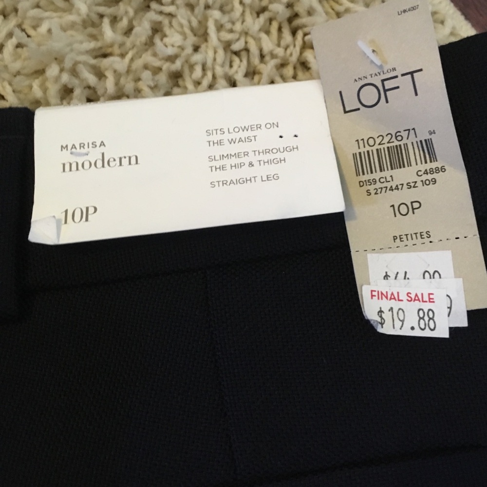Loft navy dress slacks