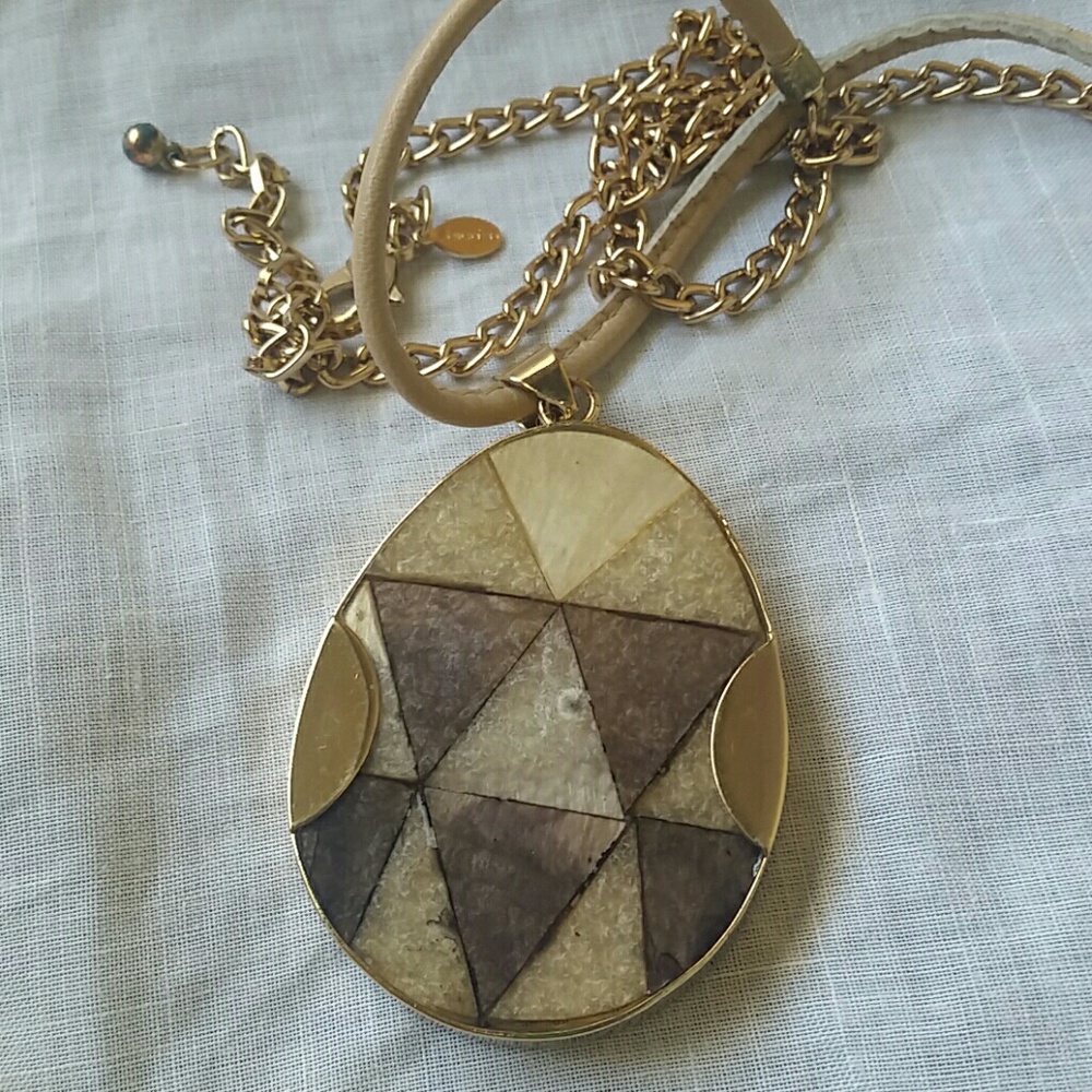 Chico's Geometric Statement Necklace - image 7