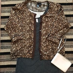 Leopard Print Cardigan🐆
