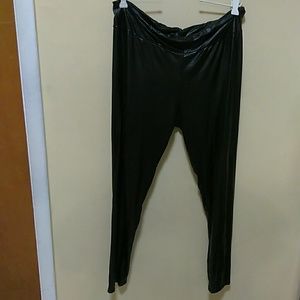 Plus size Faux Leather Leggings 3x