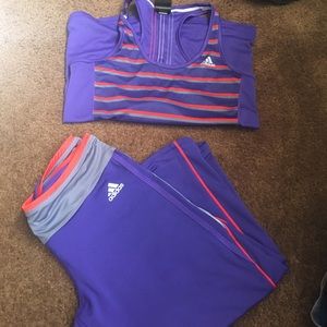 Adidas workout set