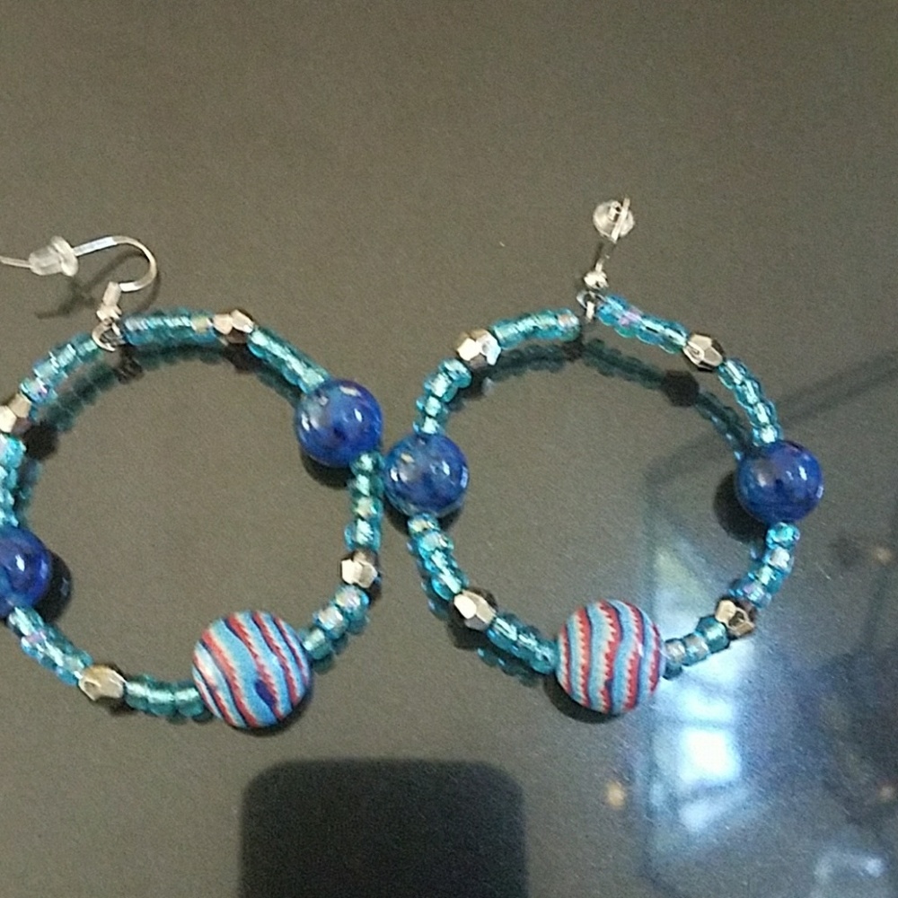 New earring unique home made