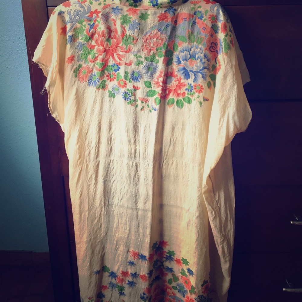 Vintage silk kimono