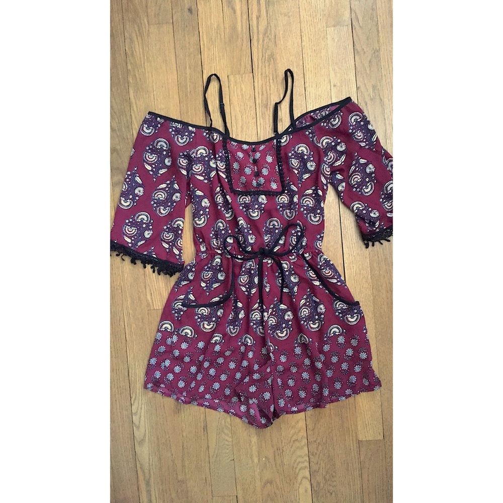 Plum Romper