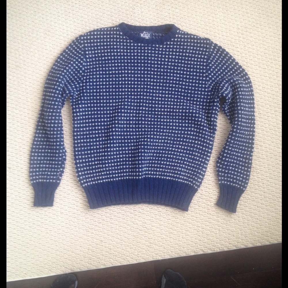 Blue Woolrich Sweater