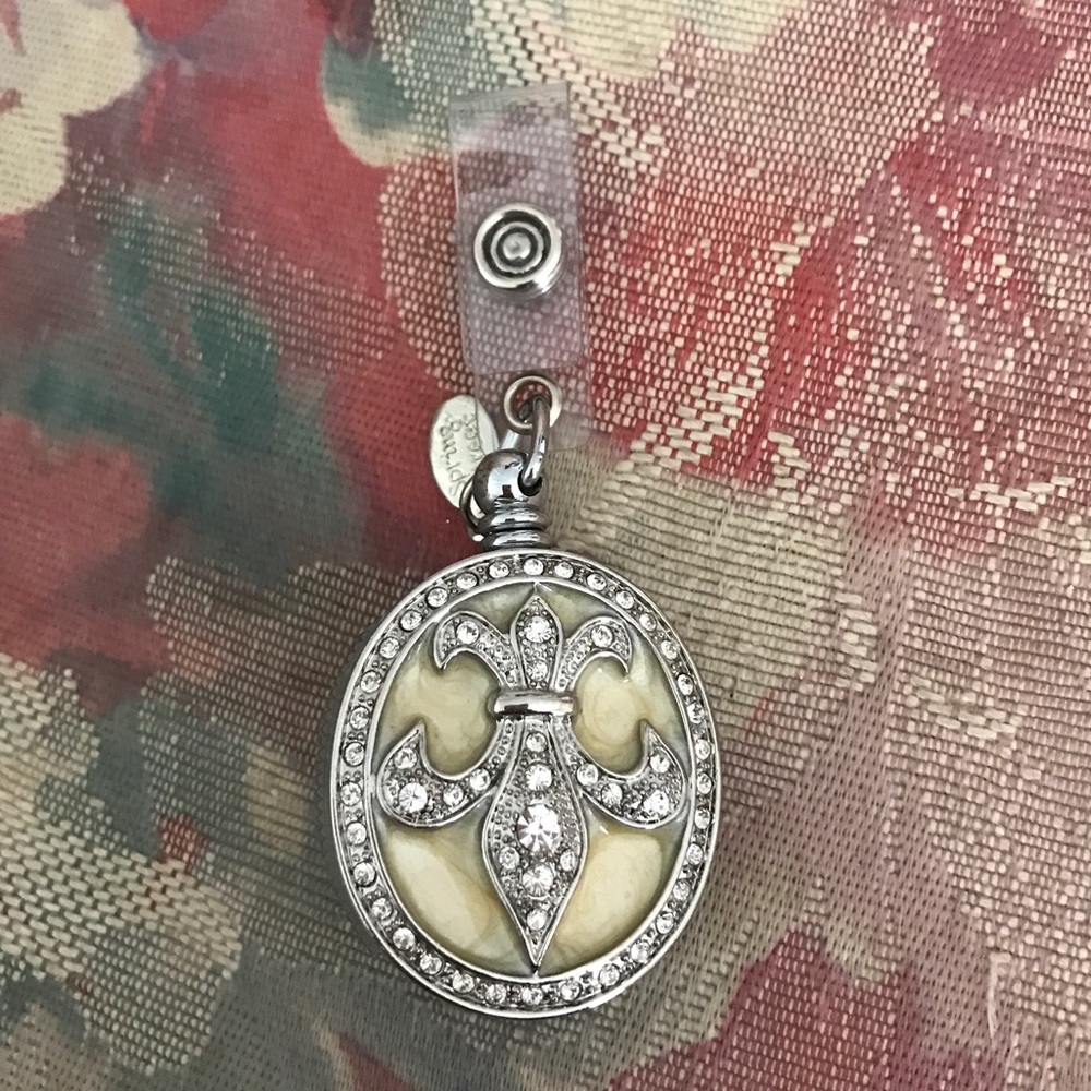 Jeweled & Rhinestoned Work Badge Holder