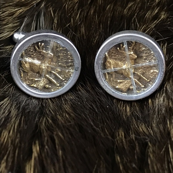 Other - Deer in the cross sites Cuff links