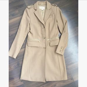 MICHAEL KORS Camel Wool Coat XS Like NEW💥