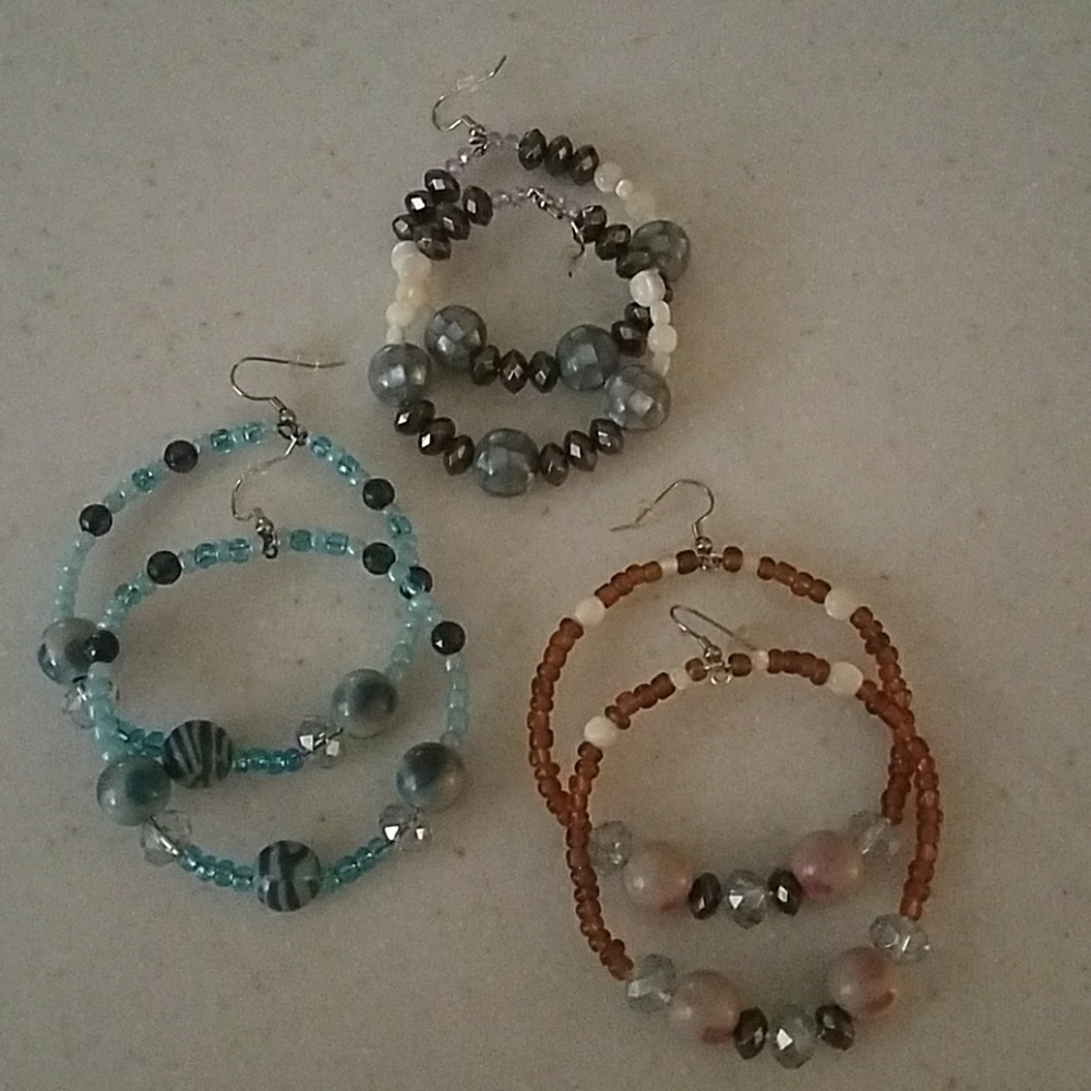 Unique homemade earring by Jeanie