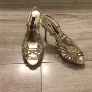 Gold Nina Dress Shoes