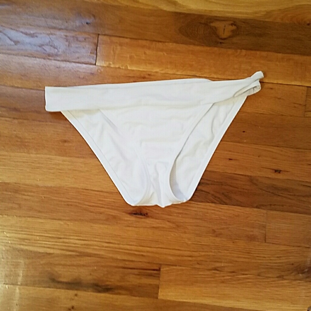 Victoria's Secret White Swim Bottoms