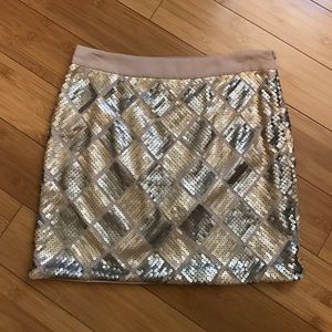 Sequin Mini Skirt