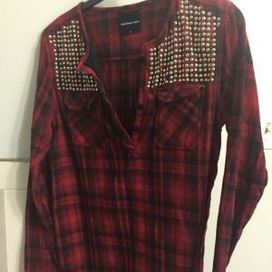 American Retro Flannel Dress