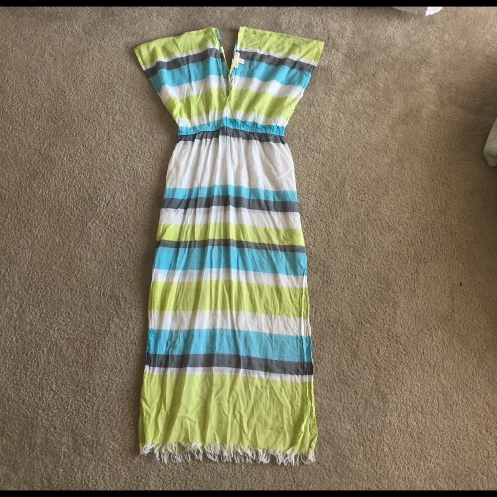 Michael Kors Beach maxi baiting suit cover up