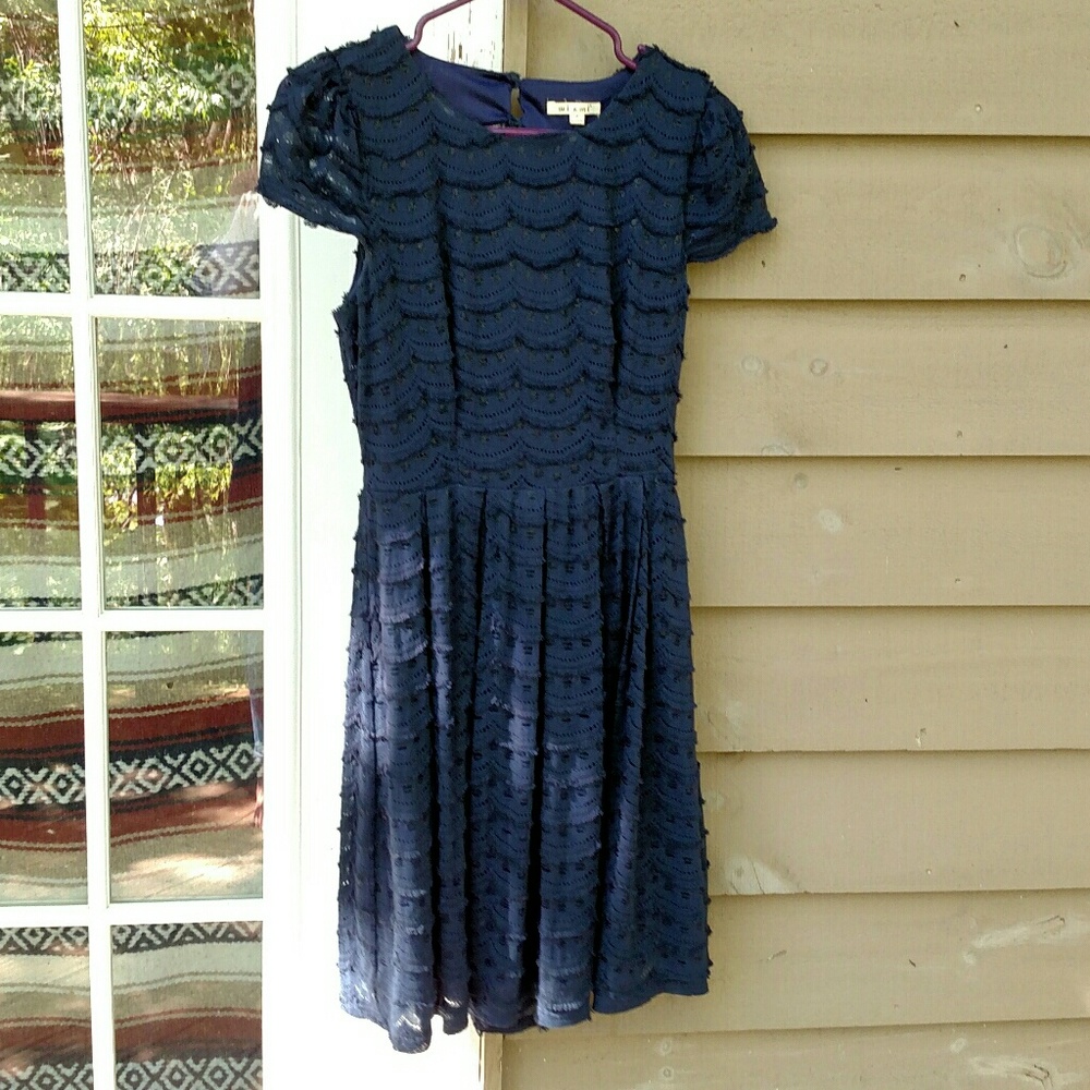 Francesca's Blue Dress