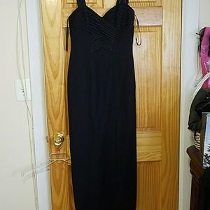 Black cocktail dress