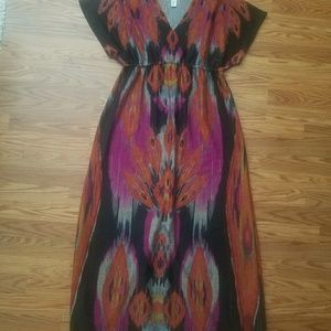 MAXI Tribal Print Dress