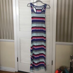Size small Striped maxi dress